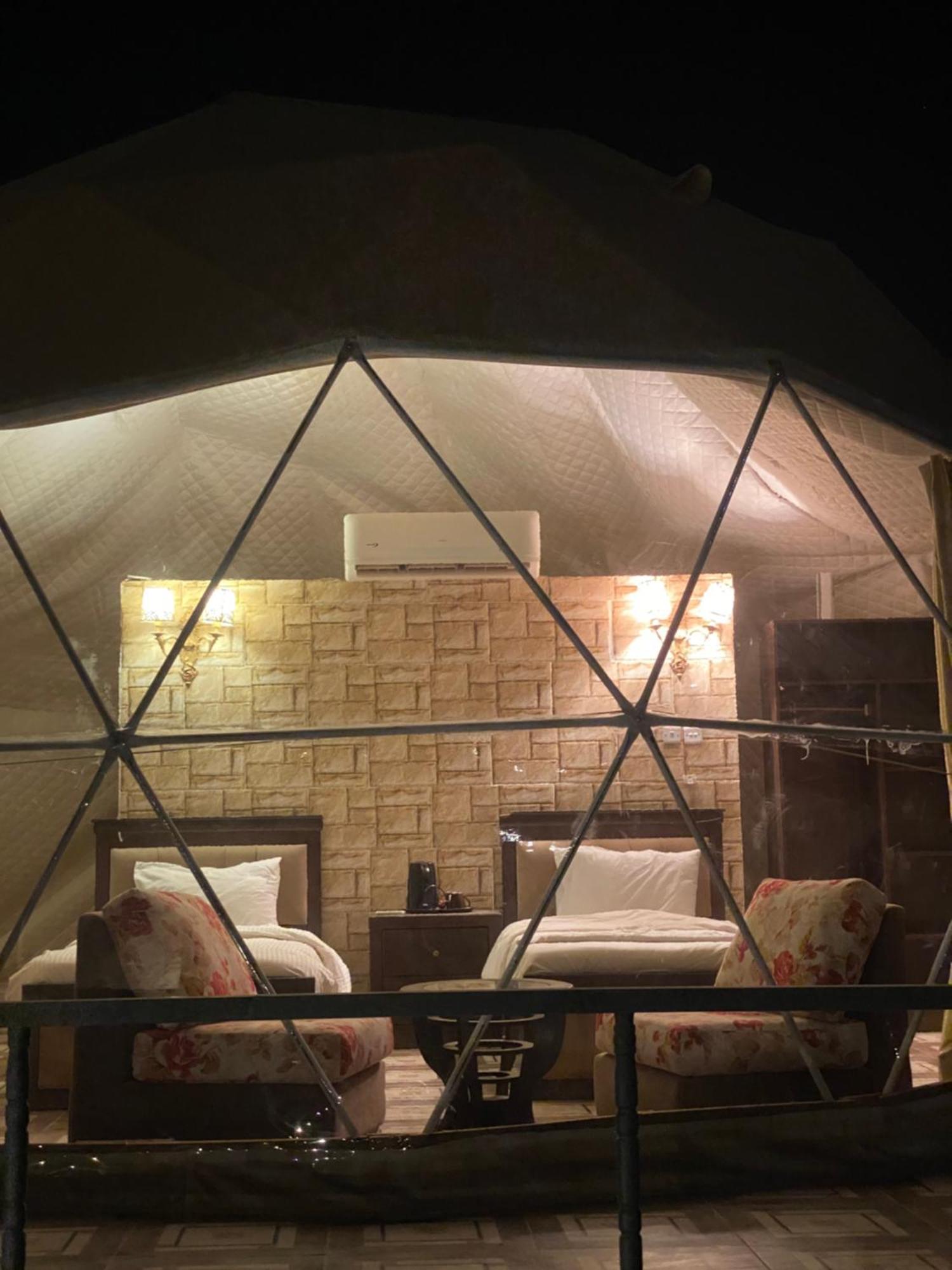 Wadi Rum Sky Camp Exterior foto