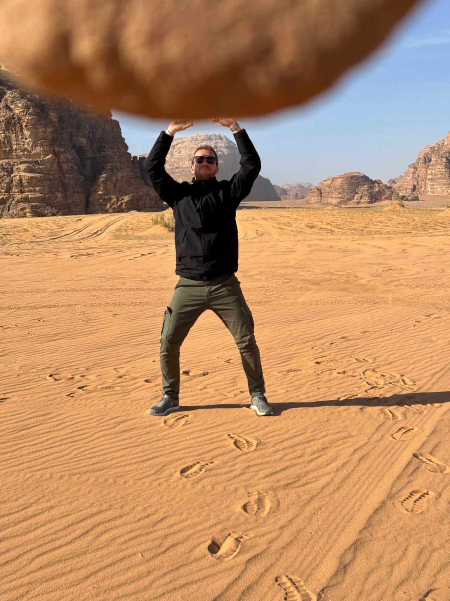 Wadi Rum Sky Camp Exterior foto
